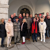 Vorne: T. Seider, B. Protschka, M. Dill, V. Günther, I. Deckwerth, H. Semmlin-Leix; mitte: R. Schneider, P. Richter, T. Merz, S. Meiler, B. Hartmann, M. Fürst; hinten: G. Grimm, G. Waldmann, M. Söhner, A. Selzer, I. Gnocchi, S. Ebeling