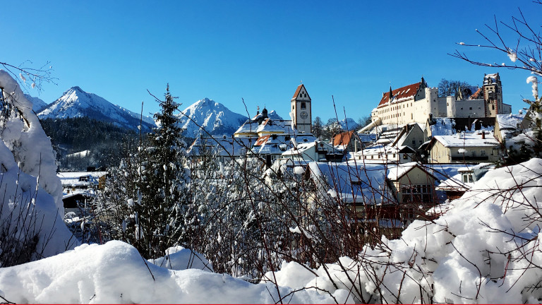 Winterfoto von Füssen | (c) Ilona Deckwerth